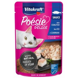 VITAKRAFT Poesie Delice pesce nero - cibo umido per gatti - 85 g