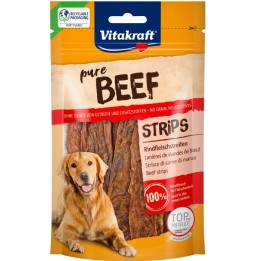 VITAKRAFT Pure Beef Strips - snack per cani - 80 g