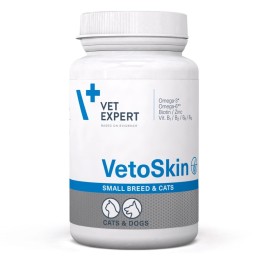 VETEXPERT VetoSkin Piccole razze - integratori per cani e gatti - 60 compresse