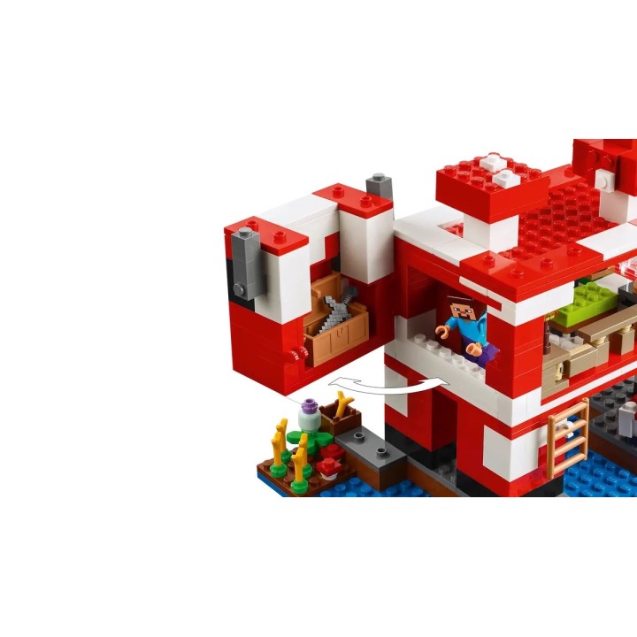LEGO MINECRAFT 21270 La Casa dei Mooshroom