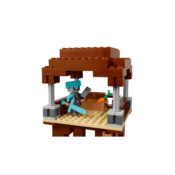 LEGO MINECRAFT 21278 L'Avamposto dei Pillager e il Devastatore