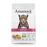 AMANOVA Gatto Adult Salmone Deluxe - cibo secco per gatti - 1 5kg