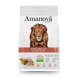 AMANOVA Gatto Adult Sterilizzato Pollo Raffinato - cibo secco per gatti - 1 5kg