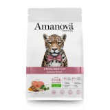 AMANOVA Gatto Adult Sterilizzato Salmone Deluxe - cibo secco per gatti - 1 5kg