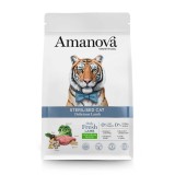AMANOVA Gatto Adult Sterilizzato Agnello Delizioso - cibo secco per gatti - 1 5kg