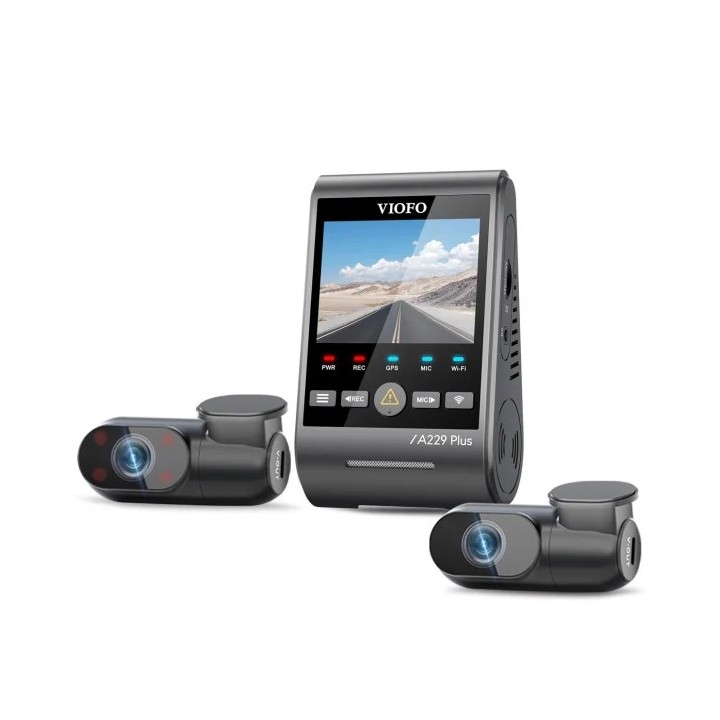 VIOFO A229 PLUS 3CH-G GPS registratore video