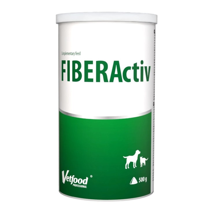VETFOOD Fiber Activ - integratori per cani e gatti - 500g