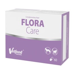 VETFOOD Flora Care - integratori per cani e gatti - 60 pz
