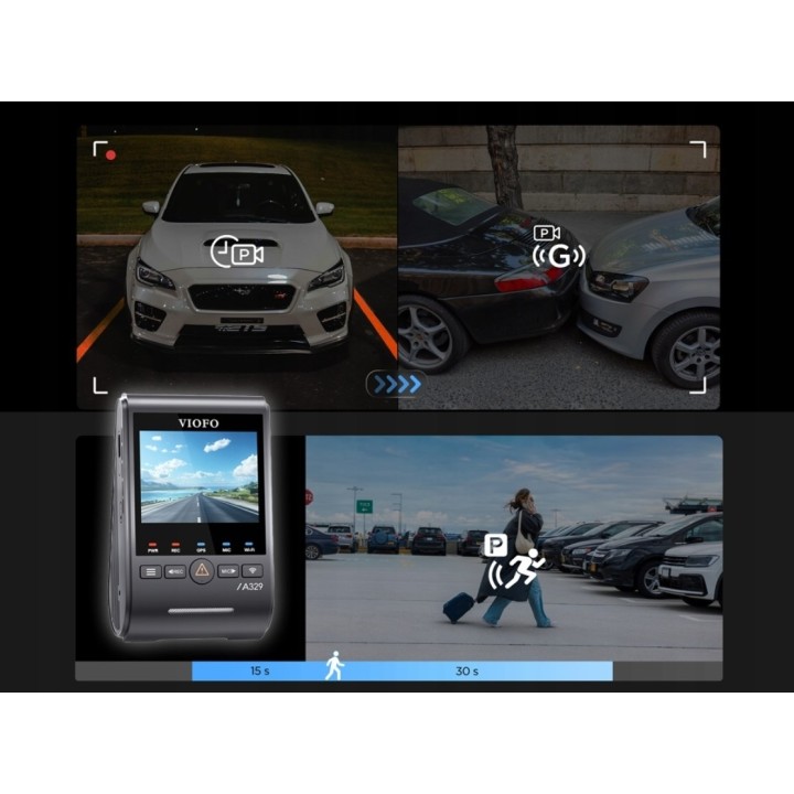 VIOFO A329S 3CH GPS registratore video