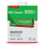 Western Digital Verde WD ™ SN3000 NVMe™ SSD POWERED BY SANDISK 500 GB