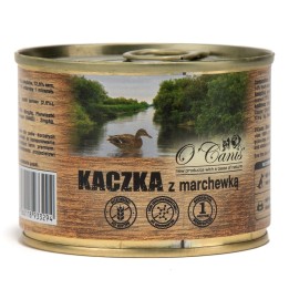 O’CANIS Cibo umido per cani Mono con anatra e carota - 200g