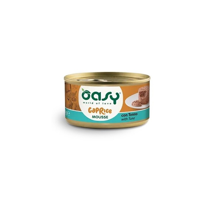 OASY Caprice Mousse Tonno - cibo umido per gatti - 85g