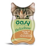 OASY Delicatesse Fine patè con pollo - cibo umido per gatto - 85g