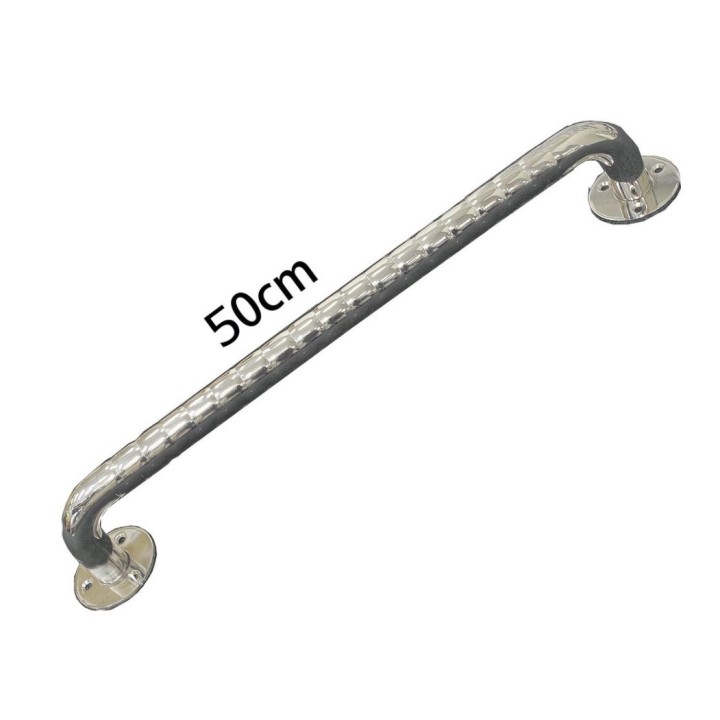 Corrimano per bagno ondulato in acciaio inossidabile 50 cm