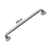 Corrimano per bagno ondulato in acciaio inossidabile 60 cm