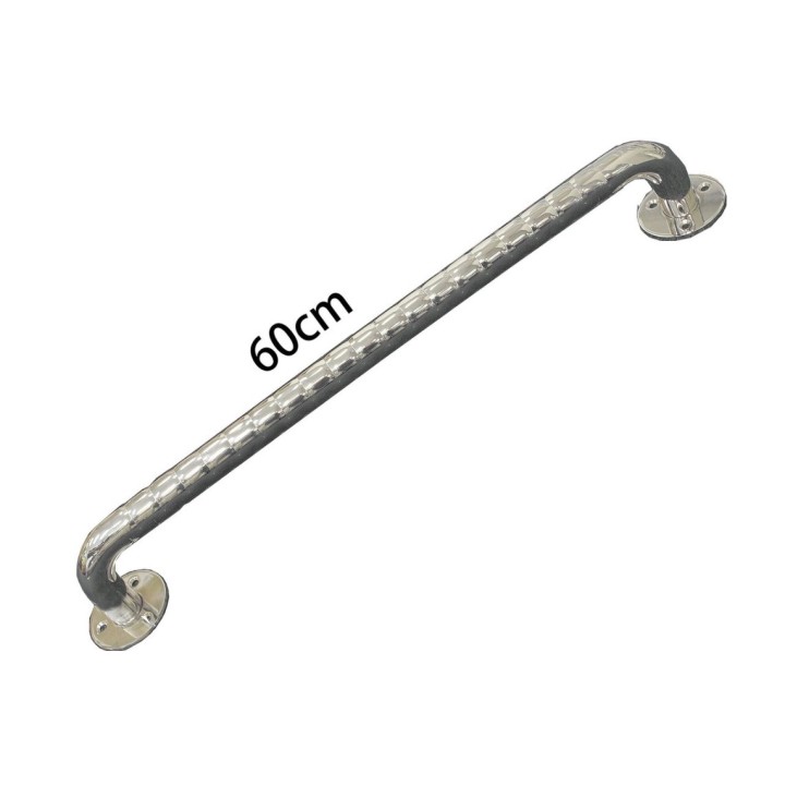 Corrimano per bagno ondulato in acciaio inossidabile 60 cm