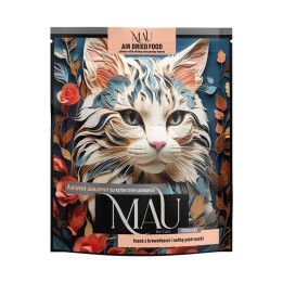 MAU Cibo secco per gatti sterilizzati con salmone, gamberetti e prezzemolo - 700g