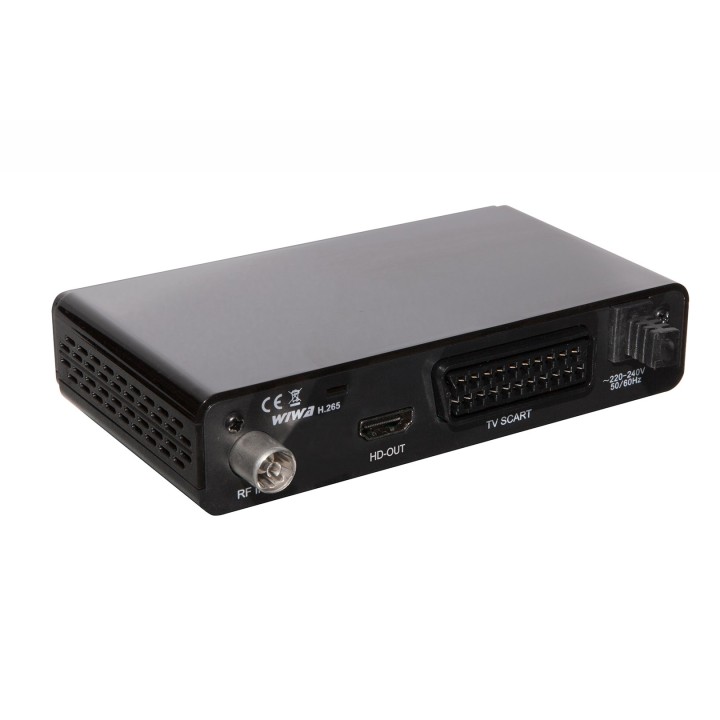 WIWA SINTONIZZATORE DVB-T/T2 H.265