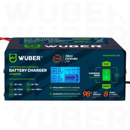 Caricabatterie per auto con controllo microprocessore 10 A 6–150 Ah 2–24 V W14018 WUBER