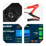 Caricabatterie per auto con controllo microprocessore 10 A 6–150 Ah 2–24 V W14018 WUBER