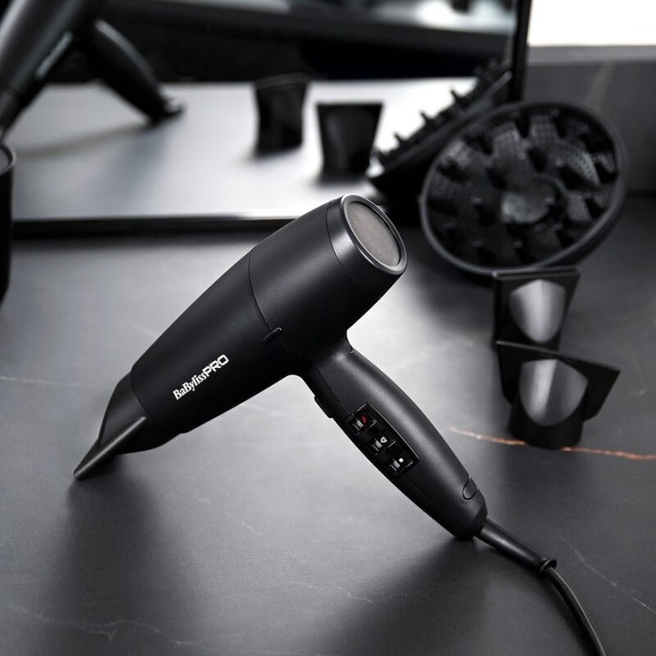 BaByliss LUPIA Asciugacapelli 2200 W nero