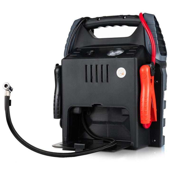 Compressore potenziatore 5 in 1 con avviatore d'emergenza W14270 WUBER