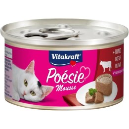 VITAKRAFT Poésie Mousse Manzo - cibo umido per gatti - 85g