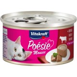 VITAKRAFT Poésie Mousse Manzo - cibo umido per gatti - 85g