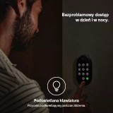 Yale 05/303000/BL tastiera intelligente 2 - tastiera numerica con lettore di impronte digitali nero