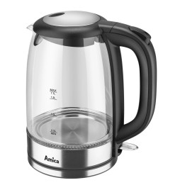 Amica KD 2050G Inox bollitore elettrico 1.7 l 2200 W trasparente