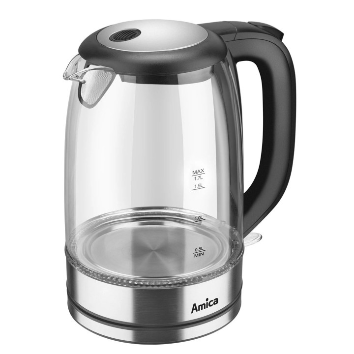 Amica KD 2050G Inox bollitore elettrico 1.7 l 2200 W trasparente