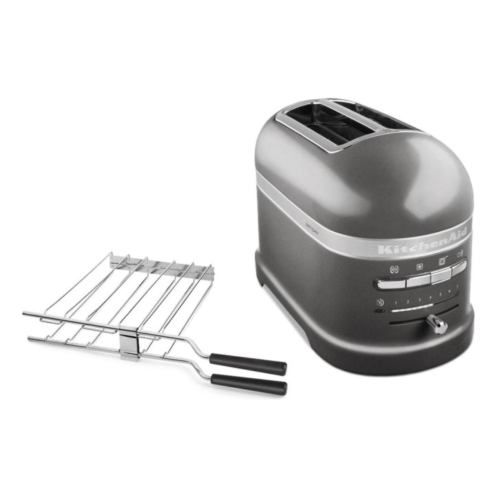 KitchenAid 5KMT2204EMS 7 2 fetta/e 1250 W grigio acciaio inossidabile