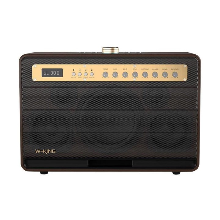 ALTOPARLANTE WIRELESS W-KING K6L 120W MARRONE