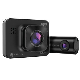 Navitel R?2 DUAL dashcam Full HD Cigar accendisigari Batteria Nero