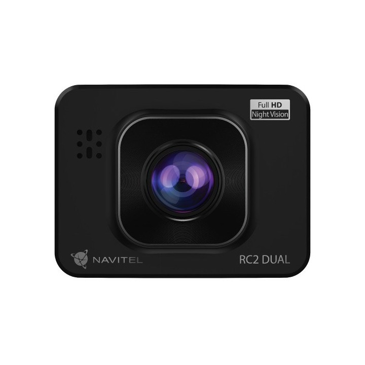 Navitel R?2 DUAL dashcam Full HD Cigar accendisigari Batteria Nero