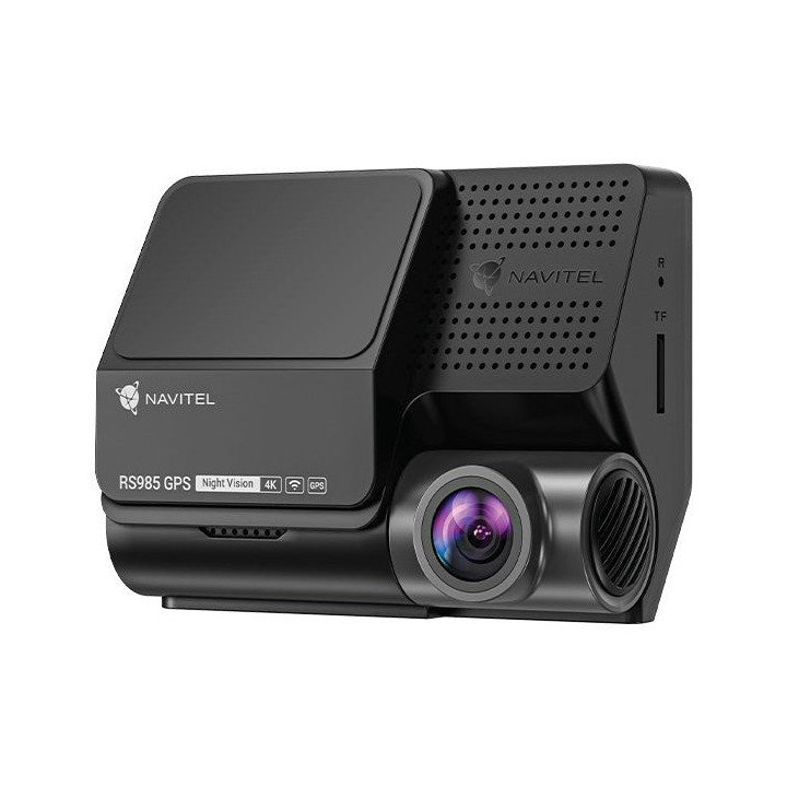 Navitel RS985 GPS 4K Ultra HD Wi-Fi Cigar accendisigari Nero