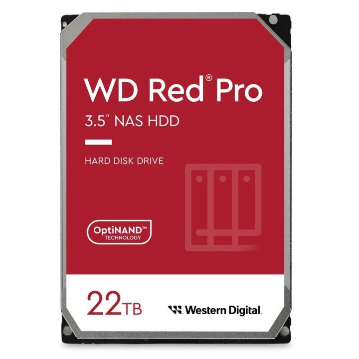 Western Digital Rosso Pro 3.5 22000 GB Serial ATA III