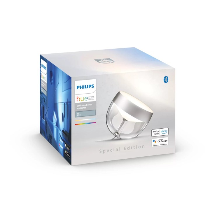 Philips Hue White and colour ambience Iris edizione speciale argento