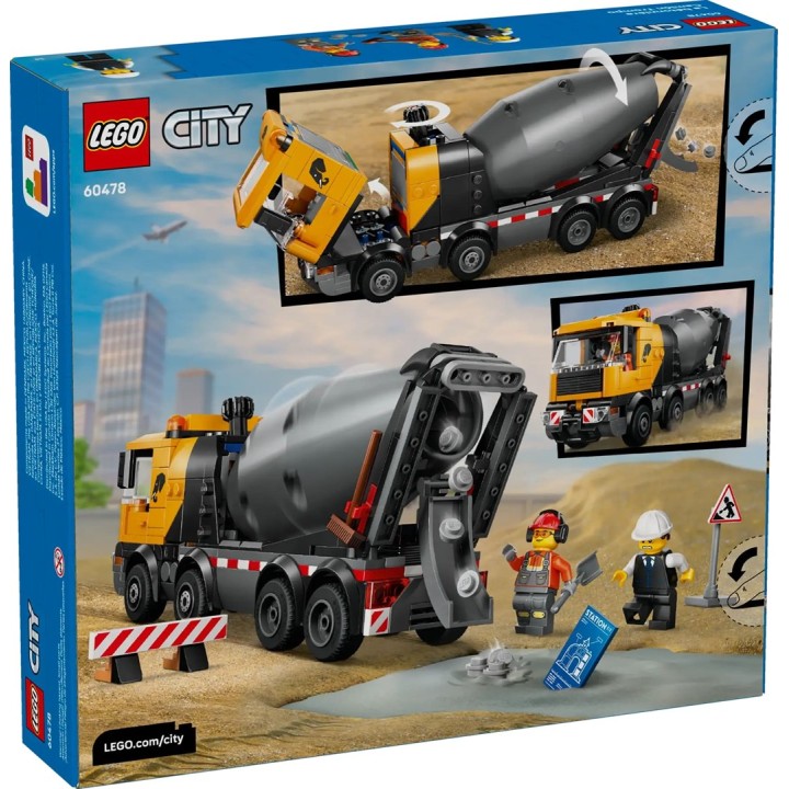 LEGO CITY 60478 Betoniera