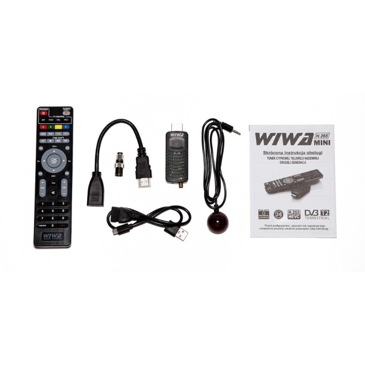 DVB-T/T2 sintonizzatore WIWA H.265 MINI