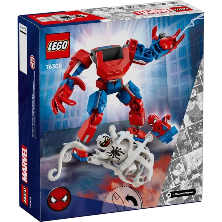 LEGO MARVEL 76308 Mech Spider-Man contro Anti-Venom