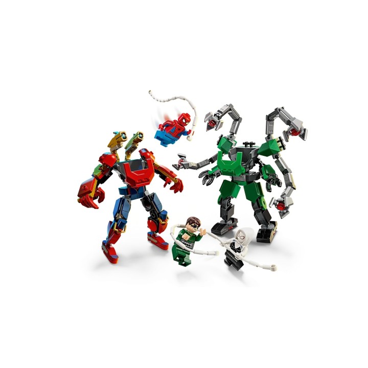 LEGO MARVEL 76338 Battaglia Mech: Spider-Man vs. Doc Ock