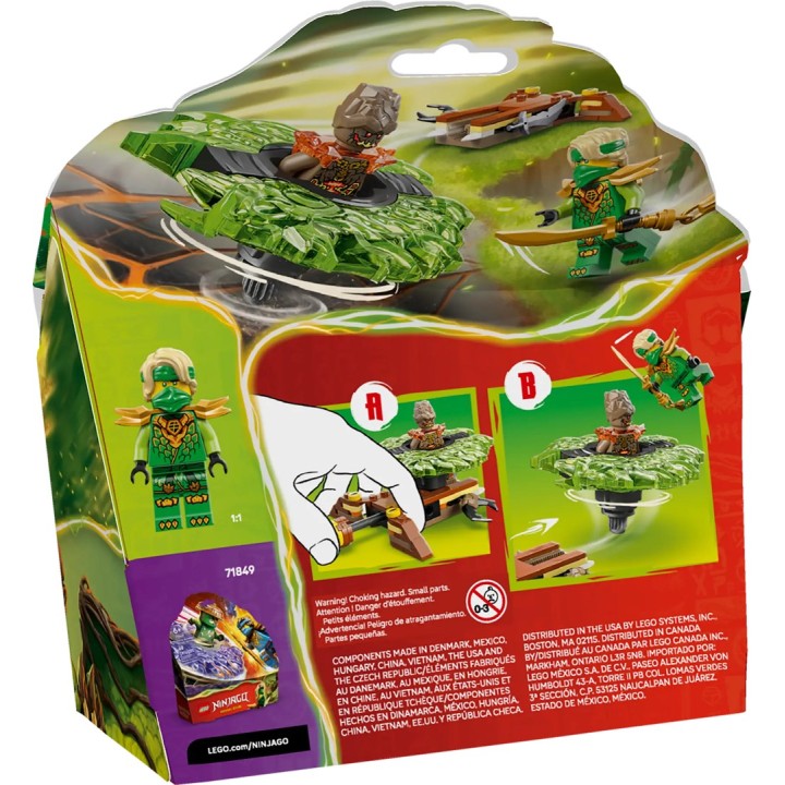 LEGO NINJAGO 71850 Lloyd contro Spinner Mostro Elementale
