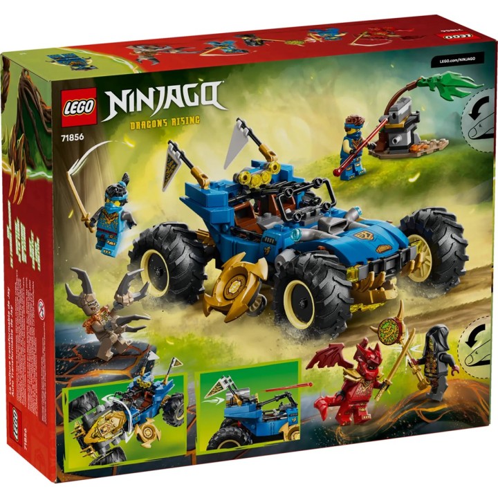 LEGO NINJAGO 71856 Auto Trasformabile di Jay