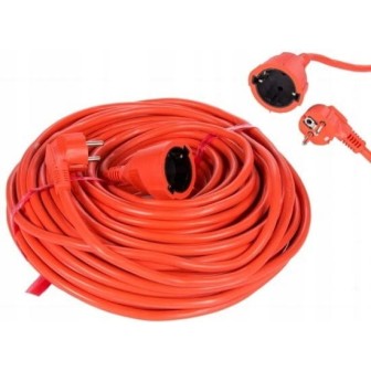 VERTEX PZO20M Cavo prolunga retrattile 20 m 3x2 5 mm arancione