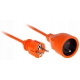 VERTEX PZO20M Cavo prolunga retrattile 20 m 3x2 5 mm arancione