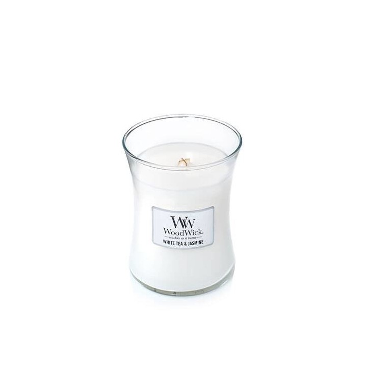 WoodWick 92062 Candela di cera Altro CEDAR Gelsomino Rosa Bianco 1 pz