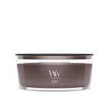 WoodWick Candela in cera Bosco d'iris Ellisse legno marrone 1 pz