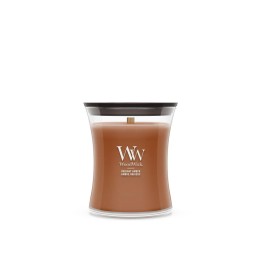 WoodWick Radiant Amber Candela di cera cilindrica marrone 1 pezzo