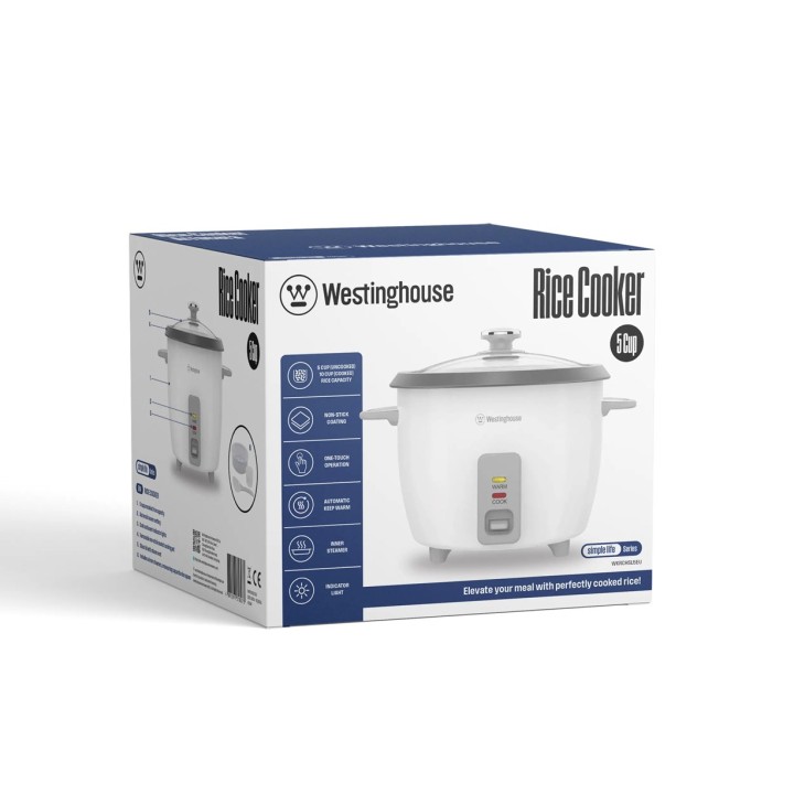 Cuociriso Westinghouse WKRCHSL5EU 1 l 400 W bianco